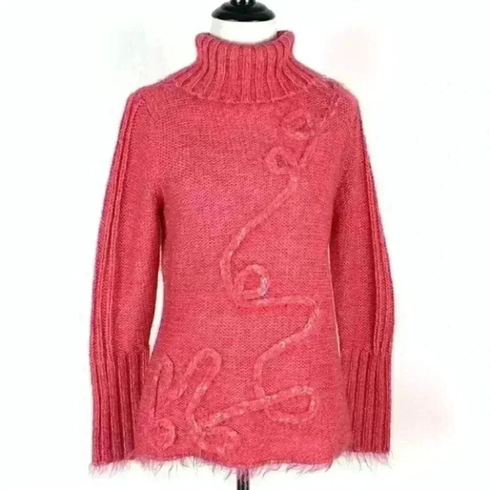 Peruzzi sweater size S 15% 15% mohair turtleneck